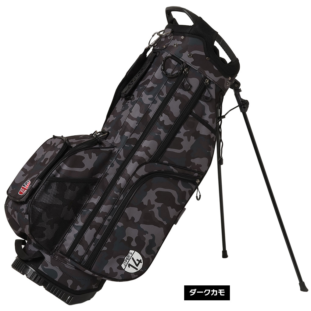 OOWLS 14分割 スタンドキャディバッグ 9.5型 軽量 47インチ対応 JYPRF23FSB 2023年...