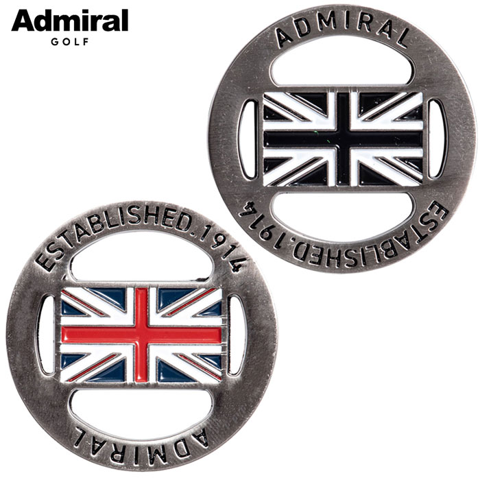 アドミラル ゴルフ Admiral Golf ユニオンジャック マーカー ADMG3AM2 2023年モデル【土日祝も発送】