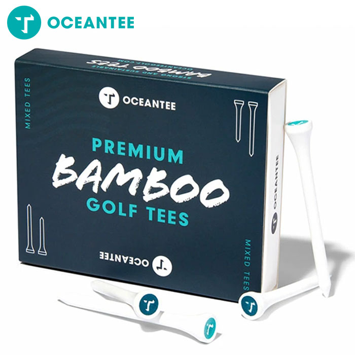 OCEANTEE ゴルフティー 竹製 70mm/54mm ミックス 箱入り 30本入 T-794 ライトゴルフ オーシャンティー ロング/ショート ラウンド用品