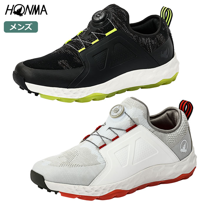 本間ゴルフ メンズ 4Eダイヤル式 スパイクレスシューズ SR12402 HONMA GOLF 2024年モデル 日本正規品