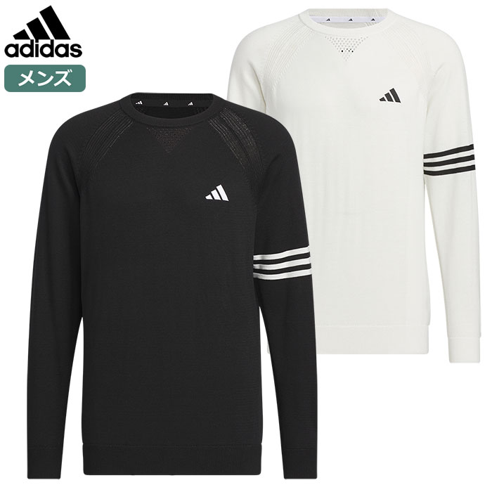 アディダス 3ストライプス クルーセーター IKK81 メンズ adidas 2024春夏モデル 日本正規品