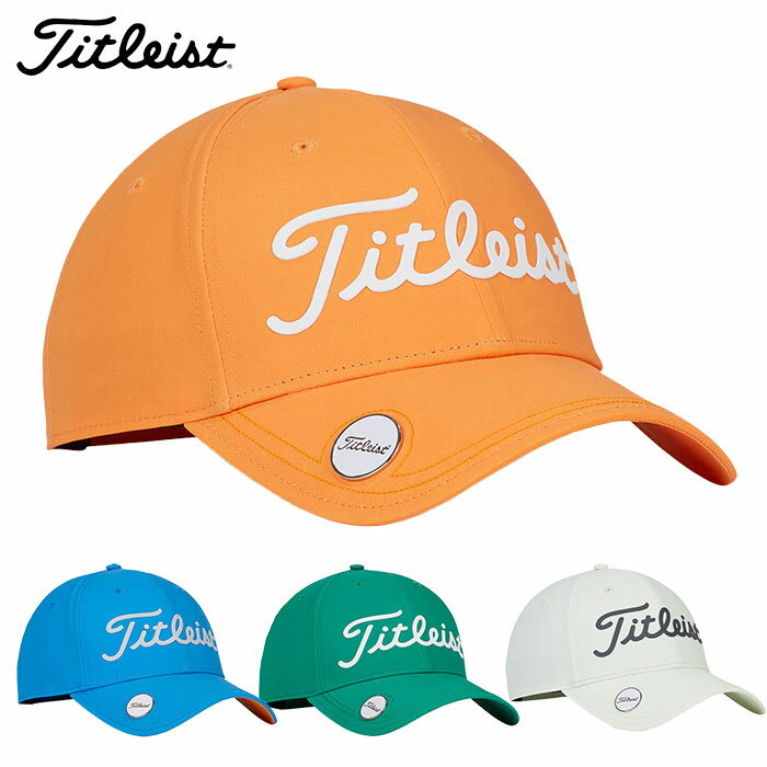 ゴルフ 帽子 タイトリスト プレーヤーズ パフォーマンス ボールマーカーキャップ TH22APPBMA メンズ Titleist 2024春夏モデル 日本正規品