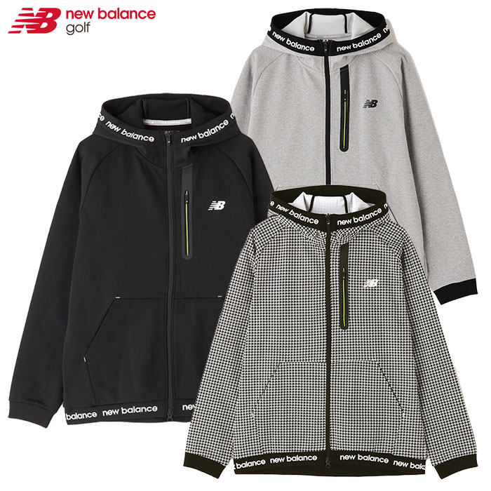ニューバランス 軽量ダンボールニット裏メッシュ スウェット フルジップ フーディー メンズ 012-4162001 newbalance 日本正規品 2024春夏モデル
