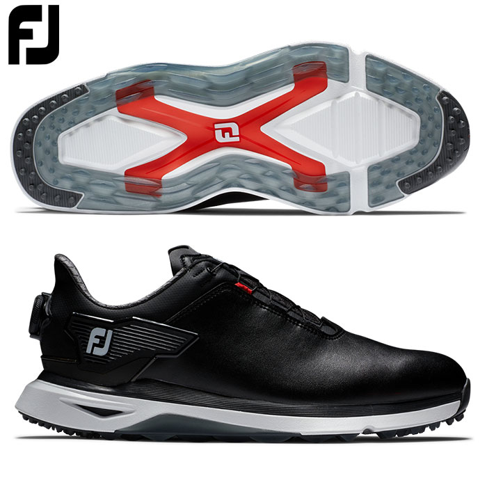 フットジョイ MEN'S FJ プロエスエルエックス BOA 56932 ブラック/ホワイト メンズ FOOTJOY 2024年モデ..