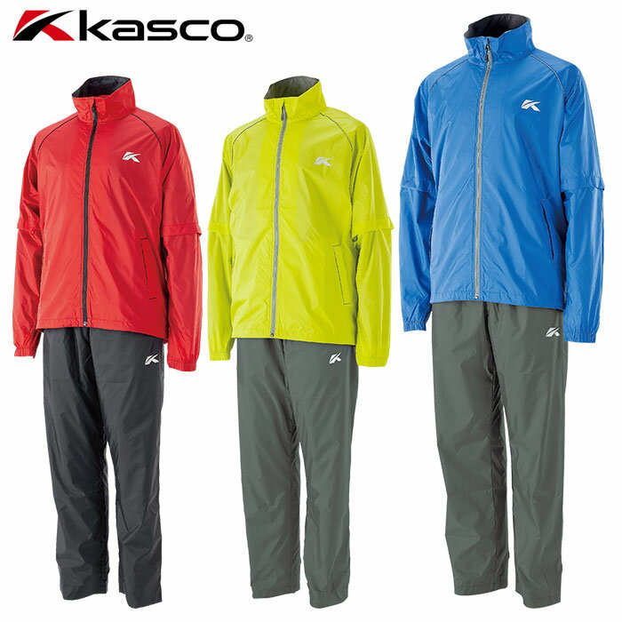 キャスコ KASCO メンズ レインウェア上下セット ARW-007 雨対策 2024春夏モデル レインウェア 雨具 カッパ 日本正規品 日本モデル ゴルフ ゴルフ用品 カッパ 雨具 レインウエアのサムネイル