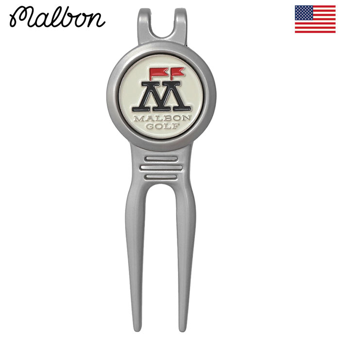 Malbon Golf FLAG SEEKERS DIVOT TOOL ディポットツール グリーンフォーク マルボン USA直輸入品