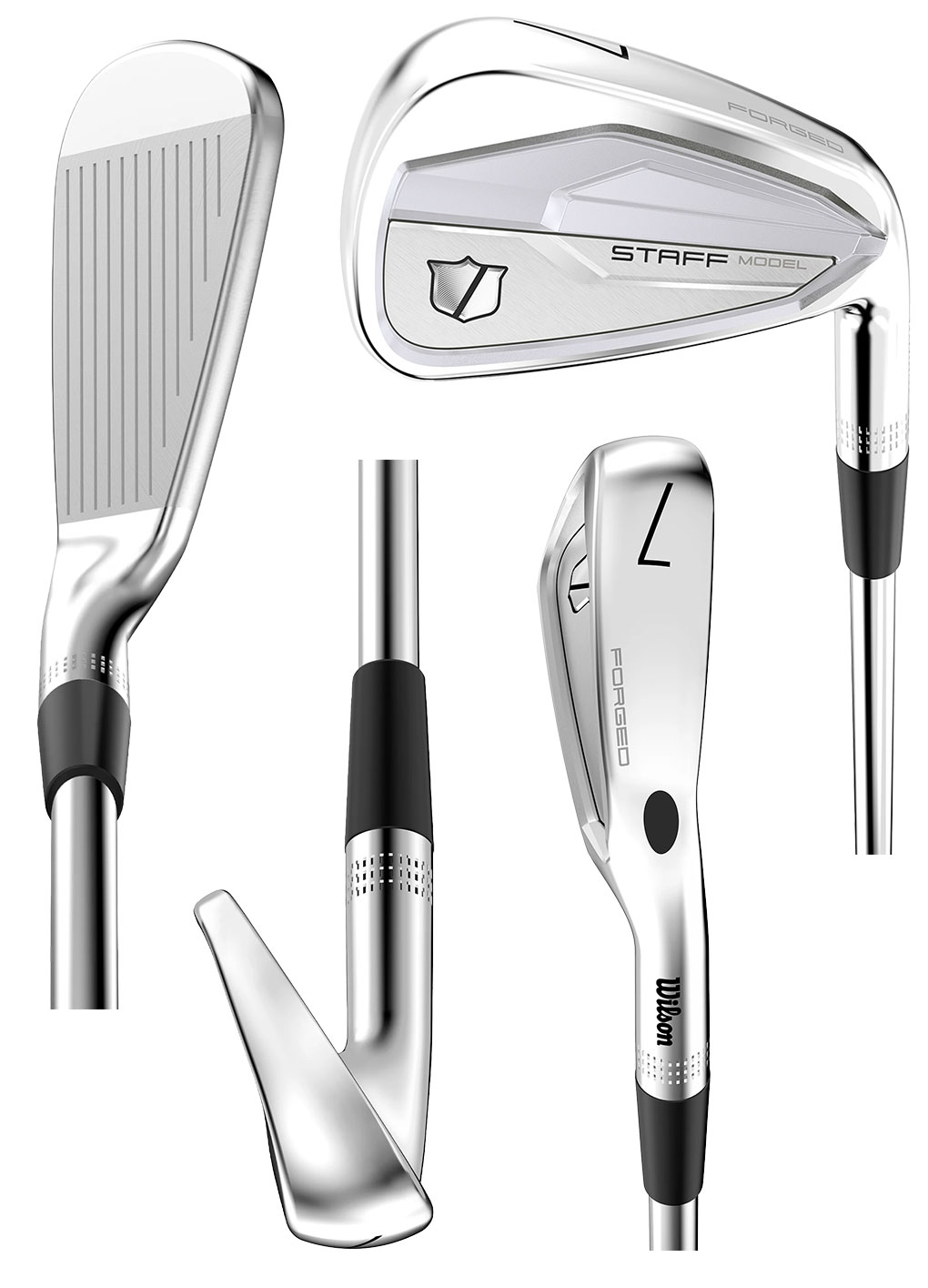 ウイルソンスタッフ Wilson Staff Model CB Irons アイアン 6本セット(5-PW) メンズ 右用 DYNAMIC GOLD MID 115 2024年モデル USA直輸入品