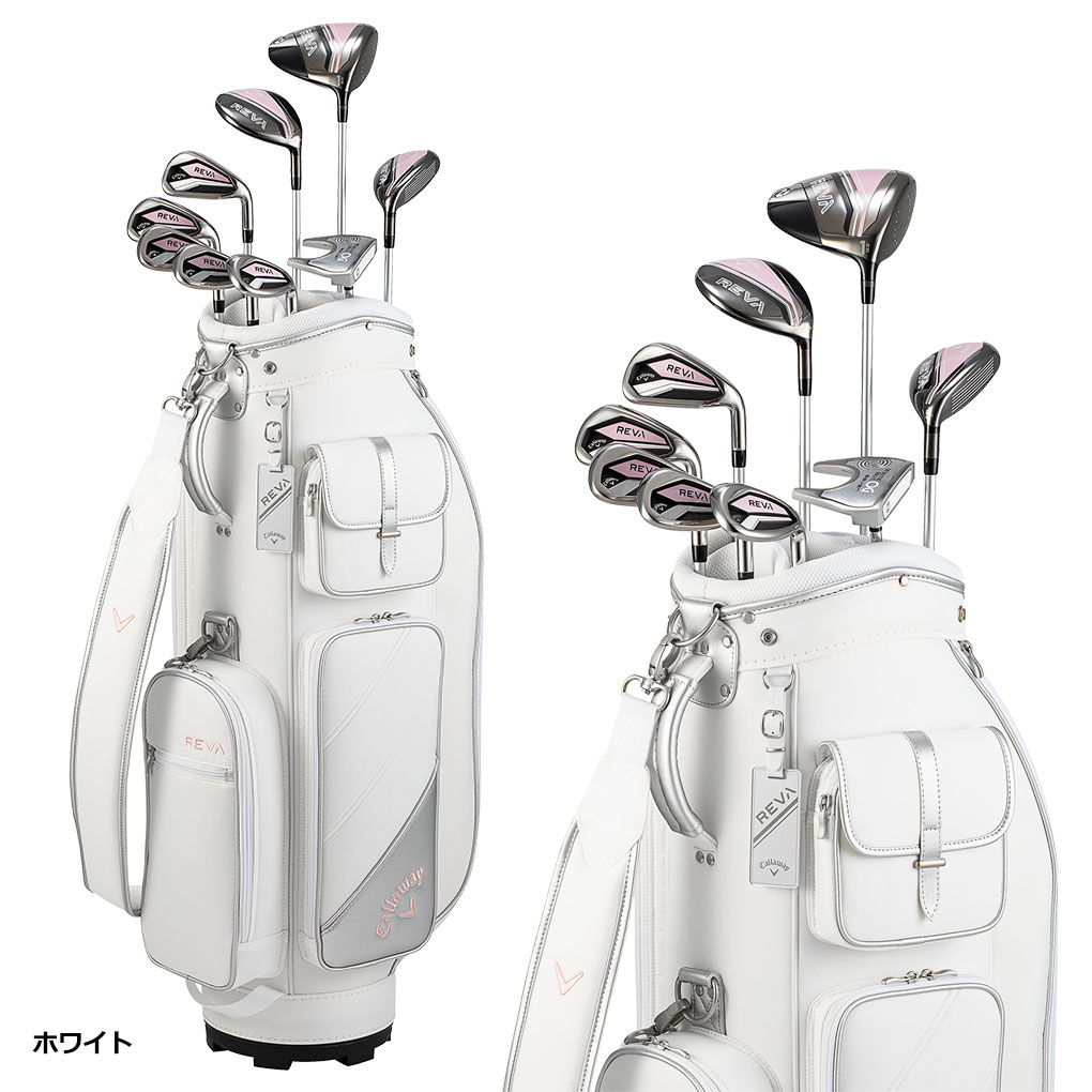 JYPER’S Staff Storeの【10月24日発売】キャロウェイ レディース REVA パッケージセット クラブセット ビギナー向け Callaway 2024年モデル 日本正規品｜アングル3
