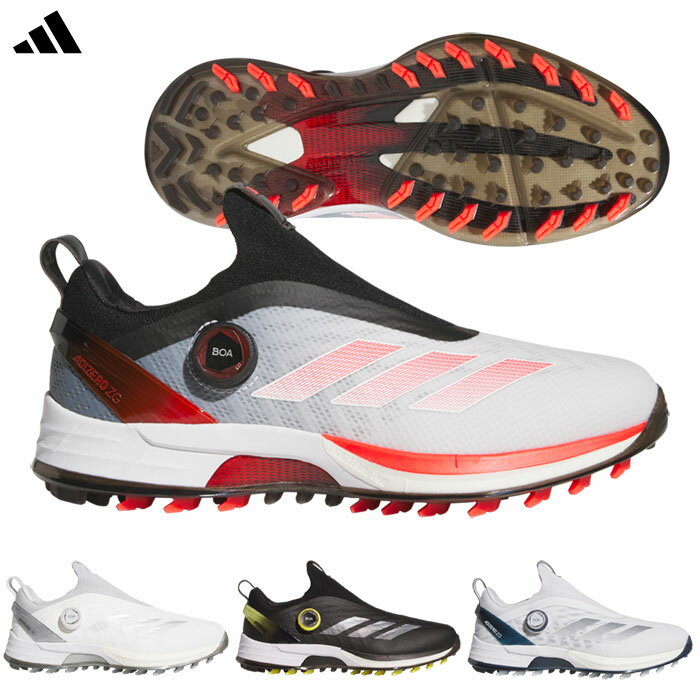 アディダス アディゼロ ゼッドジー 25 ボア NLK60 メンズ ゴルフシューズ 靴 2025年モデル adidas 日本正規品