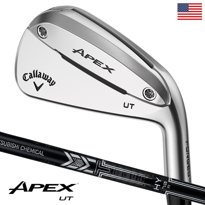 樂天商城 - キャロウェイ Apex Utility Irons アイアン型ユーティリティ メンズ 右用 MMT HB 80 Graphite シャフト Callaway 2025年モデル ゴルフクラブ USA直輸入品 並行輸入