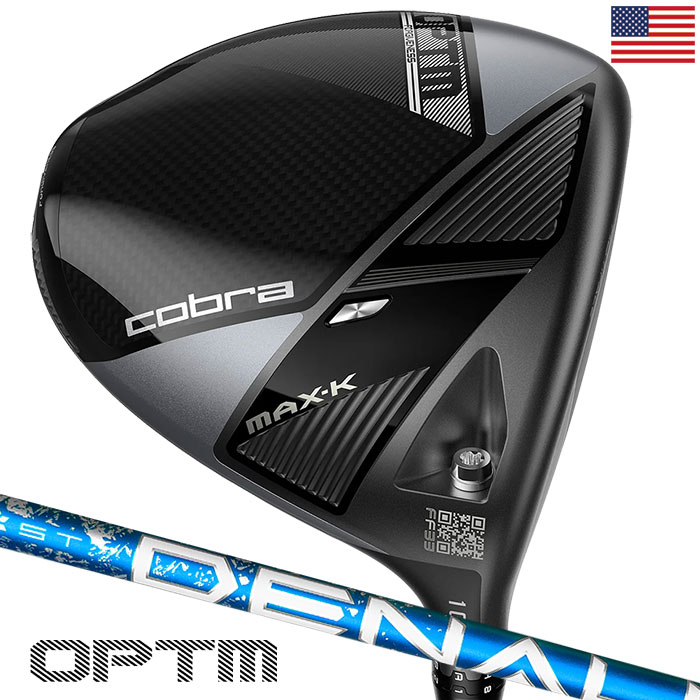 コブラ 2026 OPTM MAX-K Driver ドライバー メンズ 右用 Project X Denali Blue 60 Frost CB 60 カーボン USA直輸入品 オプティム Cobra ゴルフクラブ 並行輸入