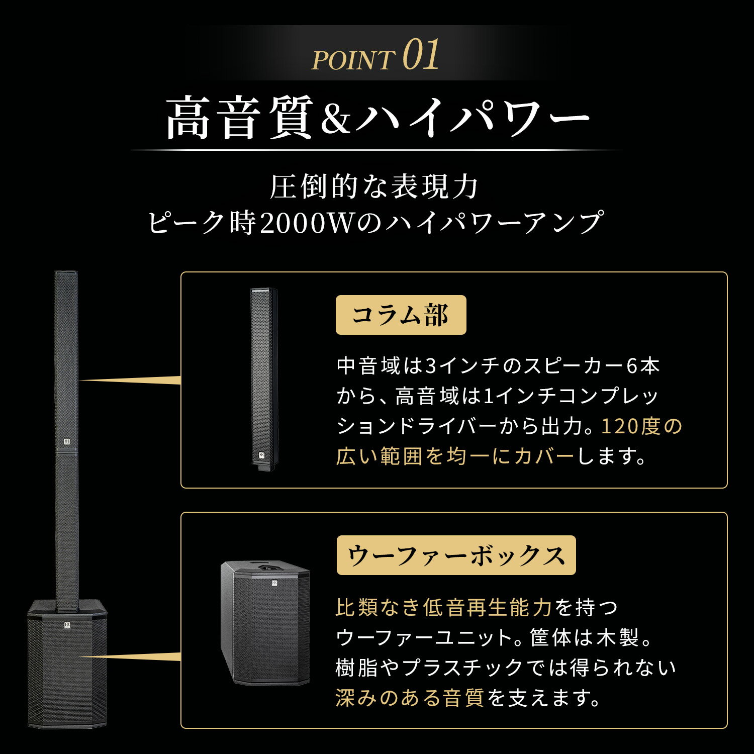 HK AUDIO Polar 12 MK2 B...の紹介画像3