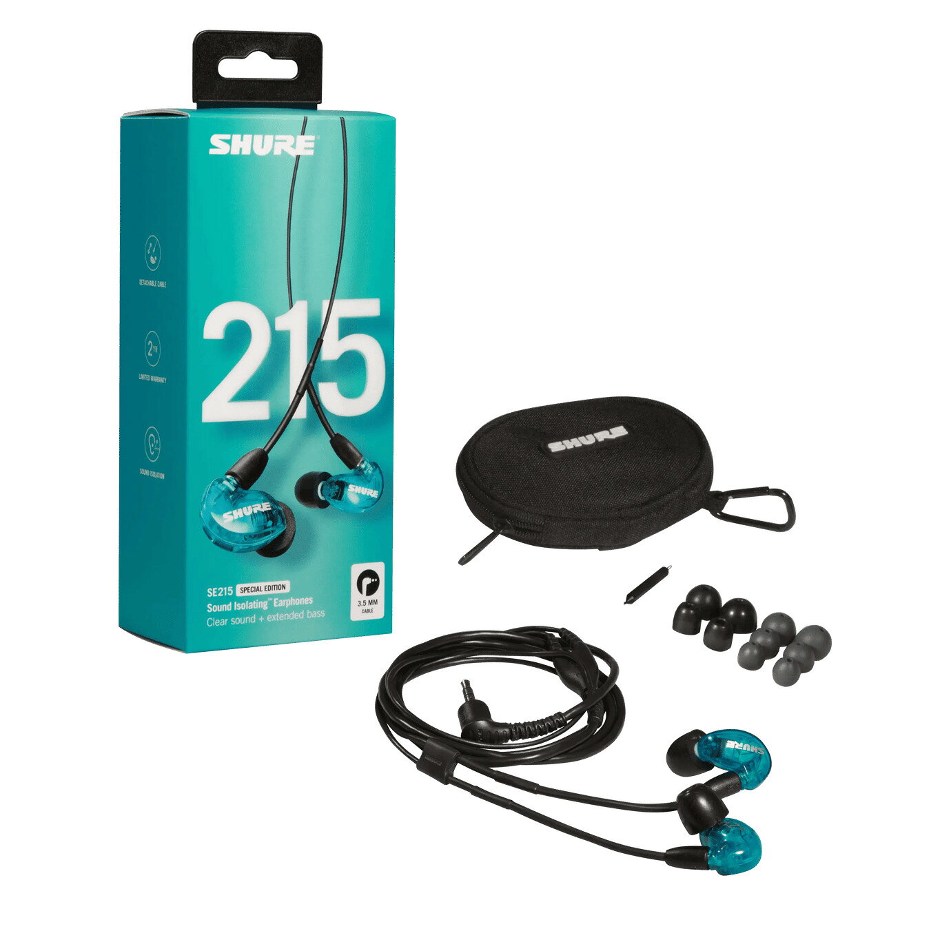 楽天市場】shure se215spe-b-bt1-aの通販