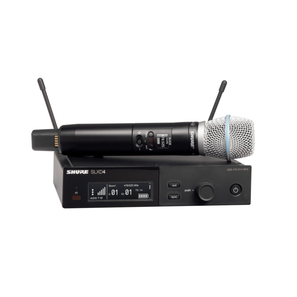 Shure SLXD24J/B87A-JB �磻��쥹�ޥ��� ���å� | BETA87 SLX-D SLXD24/B87-JB B�� �ǥ����� �磻��쥹 �����ƥ� �ϥ�ɥޥ��� ����ǥ󥵡��ޥ��� �ϥ�ɥإ�� �ܡ����� �饤�� ���ơ��� �ⲻ�� ������ ������ ���åȹ���������