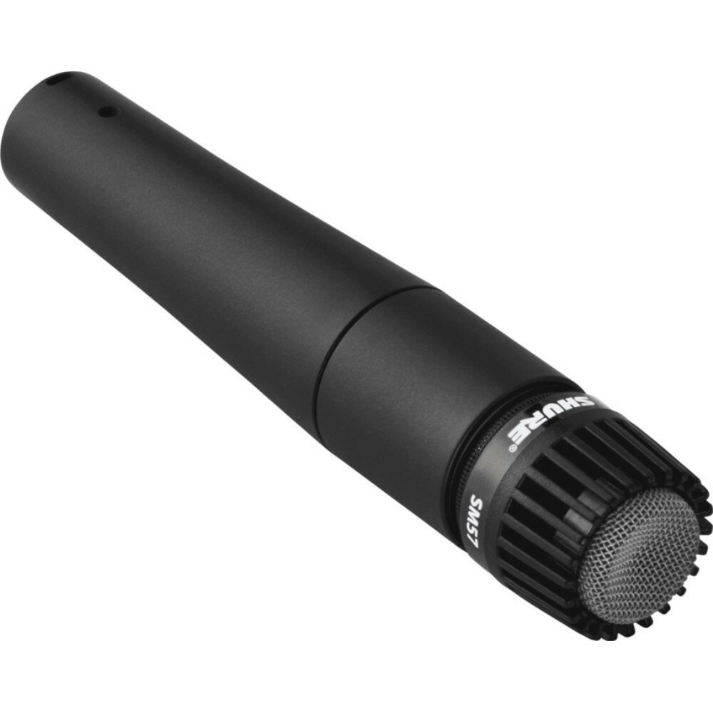 Shure SM57-LCE ダイナミックマイク |SM57 単一指向性 楽器 マイク ギター ギターアンプ ドラム パーカッション サックス 管楽器 収音 録音 ライブ レコーディング スタジオ PA機器 PA音響 楽器用マイク ハンドマイク ダイナミック型 高域 国内正規品