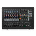 BEHRINGER PMP1680S EUROPOWER パワードミキサー ボックスタイプ アンプ内蔵ミキサー パワーアンプ ミキサー デジタルエフェクター リバーブ ディレイ グライコ 10チャンネル入力 PA機材 PA機器 音響 国内正規品 安心の3年保証