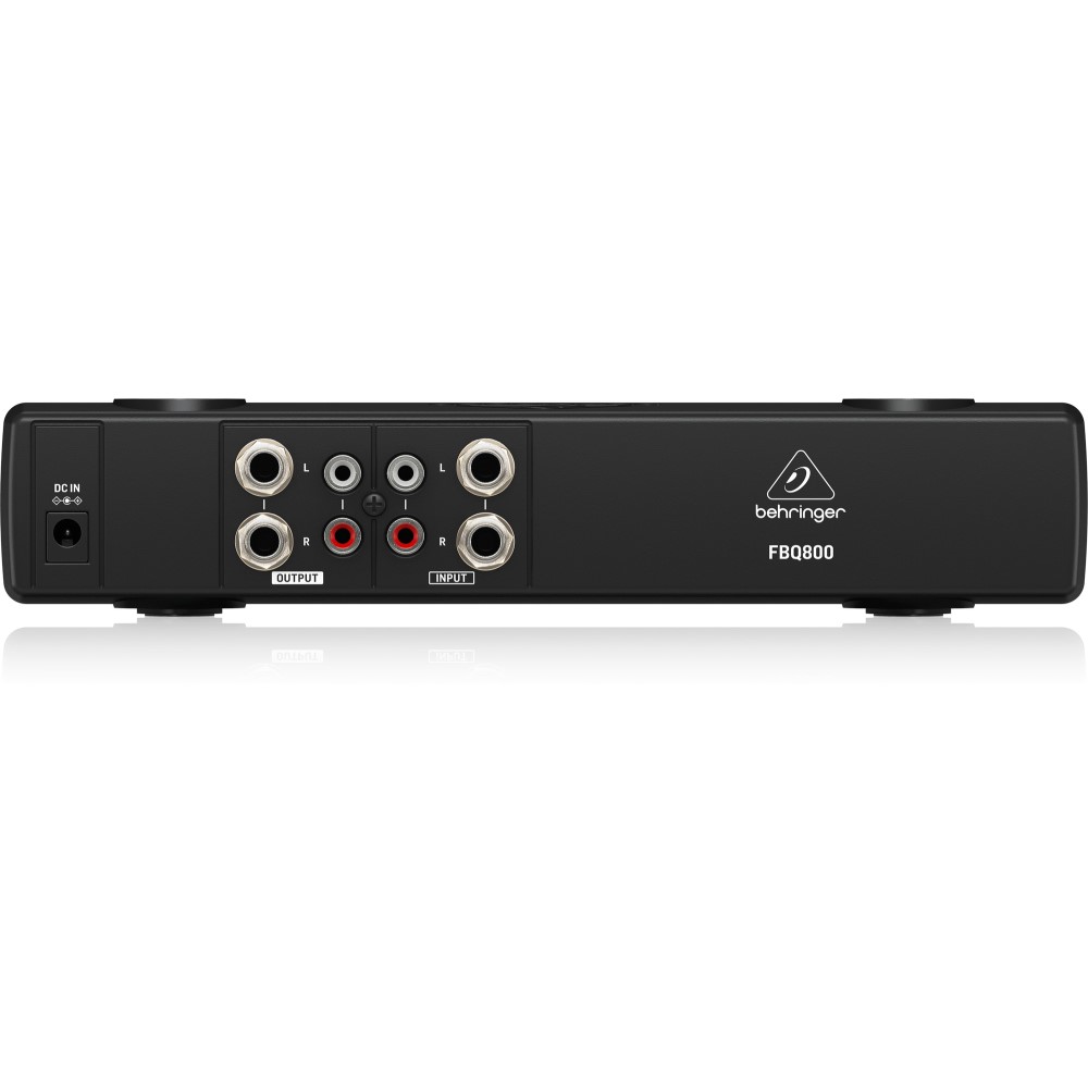 BEHRINGER FBQ800 V2 ����ե��å������饤���� | 9�Х�� ���饤�� EQ �ե����ɥХå� �ϥ���󥰸��� ���ʥ饤���� LED��٥�᡼���� �����ǥ��� ���� PA ���������� �¿���3ǯ�ݾ�
