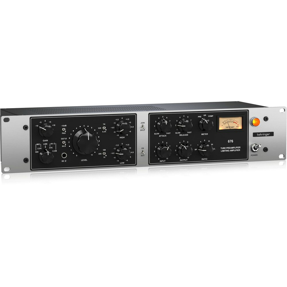 BEHRINGER 676 真空管 マイププリアンプ コンプレッサー| 国内正規品 安心の3年保証 fullten-10000905 Hibino.com ストア(ヒビノ公式) サンプル画像2