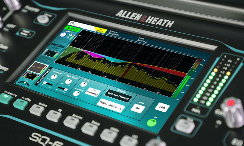 Hibino.com ストア(ヒビノ公式)のAllen & Heath SQ-7 デジタルミキサー | ライブ イベント レコーディング USB オーディオインターフェース MTR マルチトラックレコーダー アレン&ヒース 国内正規品｜アングル3