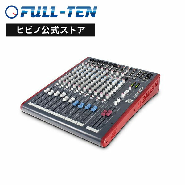 Allen & Heath ZED-14 アナログミキサー|ライブ スタジオ バンド演奏 トークイベント マイクプリアンプ ファンタム電源供給 PA PA機器 音響 マイクミキサー マイク接続 アレンアンドヒース アレヒ