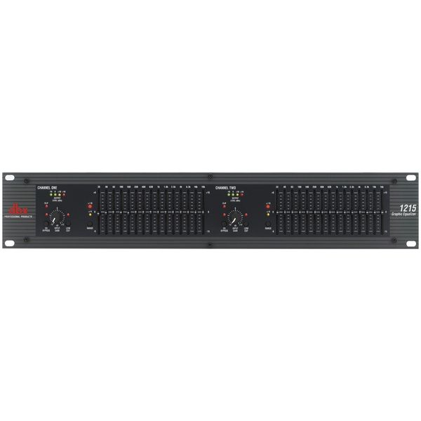 Hibino.com ストア(ヒビノ公式)のdbx 1215 2ch 15バンド・グラフィックイコライザー 国内正規品 安心の3年保証｜アングル3
