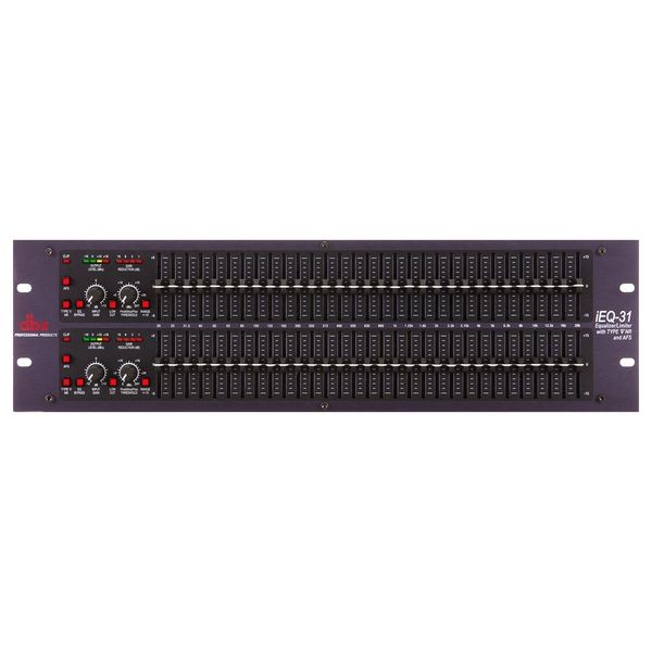 Hibino.com ストア(ヒビノ公式)のdbx iEQ-31 2ch 31バンド・グラフィックイコライザー 国内正規品 安心の3年保証｜アングル2