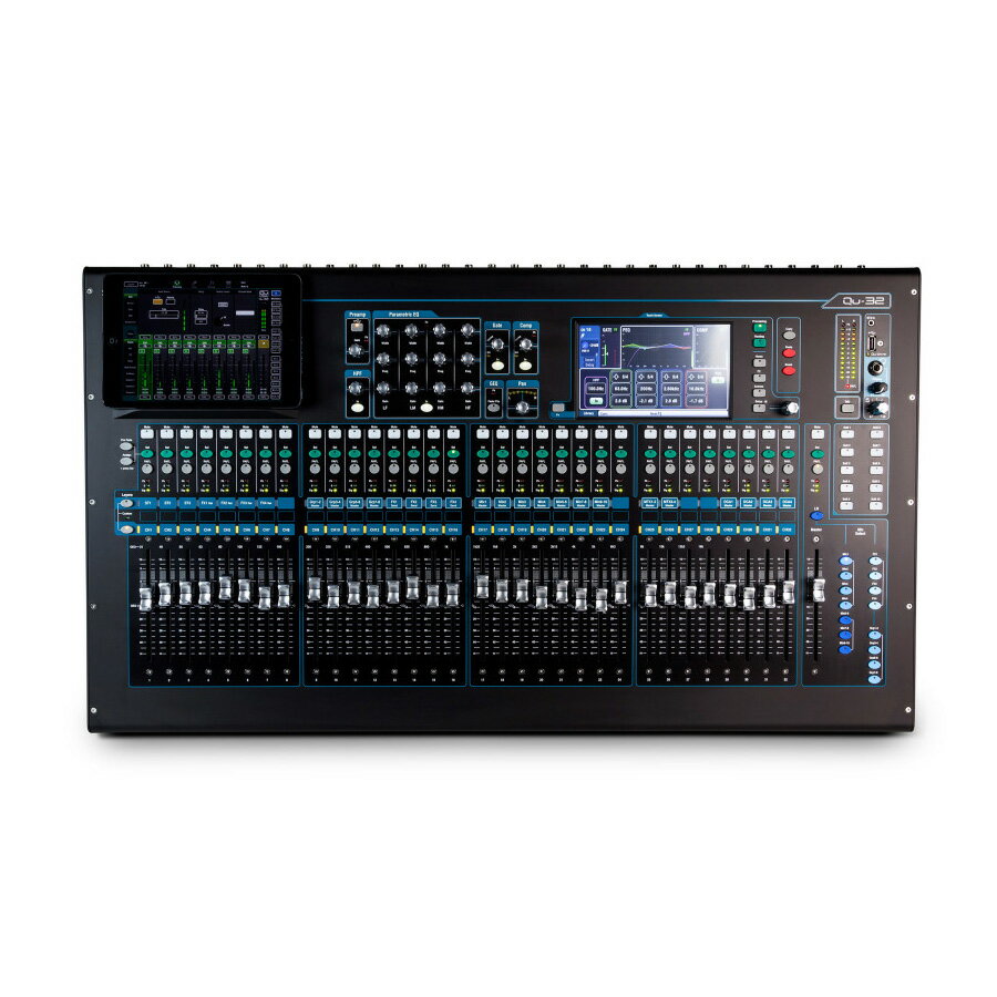 Allen & Heath Qu-32 デジタルミキサー |ライブ スタジオ レコーディング マルチトラックUSBレコーダー マイクミキサー リモコンアプリ