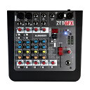 Allen & Heath ZED-6FX アナログミキサー| 自宅録音 DTM DAW マルチエフェクター搭載 高音質 マイクプリアンプ ファンタム電源供給 ギター直接入力 Hi-Z アレンアンドヒース アレヒ