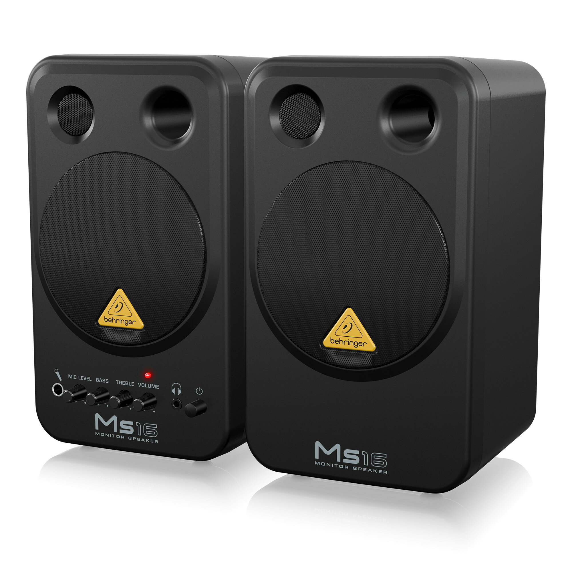 BEHRINGER MS16 パワード2-Wayフルレンジ・スタジオモニター 2本セット | スタジオモニター スピーカー アンプ内蔵 国内正規品 安心の3年保証 fullten-10000474 Hibino.com ストア(ヒビノ公式) サンプル画像3