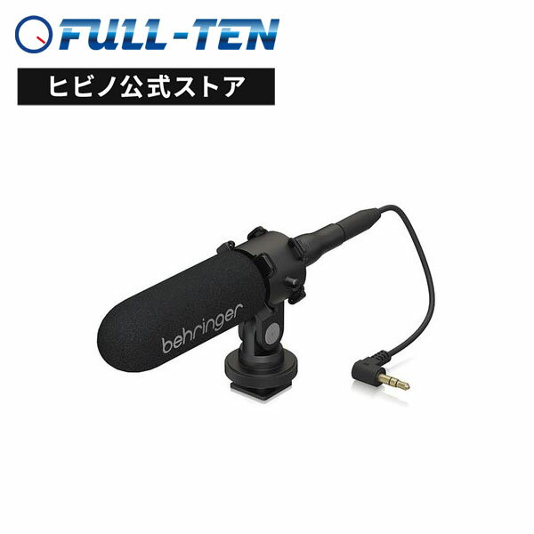 BEHRINGER VIDEO MIC ビデオカメラ 一眼レフカメラ用コンデンサーマイク | 動画撮影 高音質 YOUTUBE 配信 収音 録音