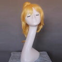 コスプレ ウィッグ ロング ミディアム アレンジヘア 金髪 キャラクター アニメ かつら フルウィッグ ハロウィン 仮装 小物 簡単 手軽 女性 自然 アレンジ...