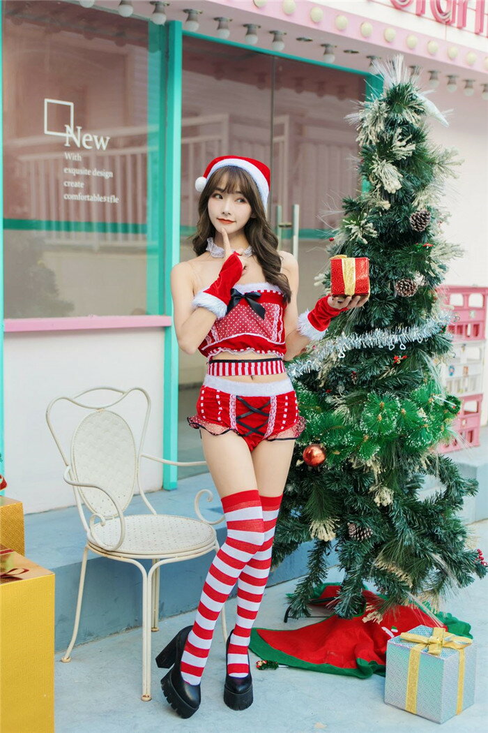 サンタ コスプレ クリスマス コスチューム 衣装 サンタクロース コスチューム ランジェリー　セクシー パーティ サンタコス サンタコスプレ サンタ衣装 サンタコスチューム 仮装 女性　ランジェリーセクシー 結婚式 余興送料無料