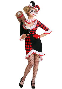 ピエロ コスチューム サーカス 調教師 衣装 コスプレ コスチューム 大人用 ピエロ 女性 レディース マジシャン こすぷれ イベント パーティ 大人 コスチューム 可愛いコスプレ かわいい 可愛い