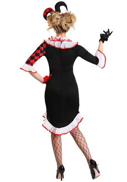 ピエロ コスチューム サーカス 調教師 衣装 コスプレ コスチューム 大人用 ピエロ 女性 レディース マジシャン こすぷれ イベント パーティ 大人 コスチューム 可愛いコスプレ かわいい 可愛い