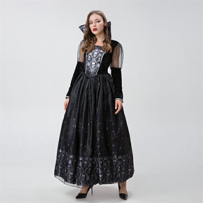 ハロウィン衣装 魔女 骸骨 コスチューム 仮装 悪魔 吸血鬼 ヴァンパイア 鬼悪魔 コスプレ 女王 コスプレ衣装 可愛いコスプレ レディース 文化祭 小悪魔 ハロウイン ハロウィーン 大人 ハロウィン衣装 ワンピース 衣装 お化け 余興 女性 ハロウィンコスチューム