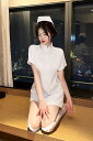 コスプレ仮装 ナース セクシーコスプレ衣装 衣装 ワンピース セクシー 透ける下着 白 ホワイト セクシーランジェリー ハロウィン レディース ミニ可愛いコスチ...