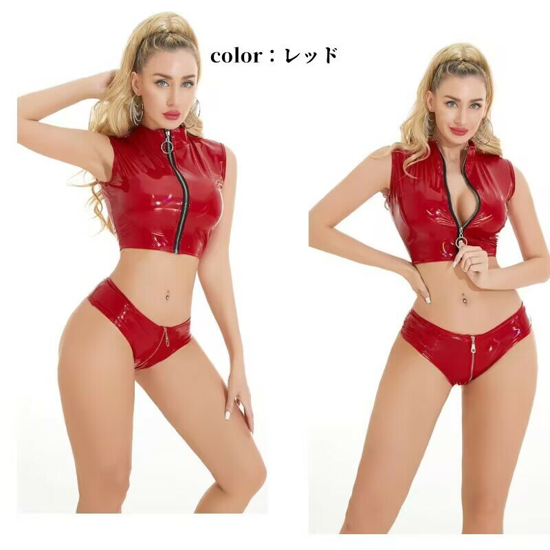 ボンテージ コスチューム ワンピース 衣装 女王様 コスプレ キャットスーツ ボンデ...
