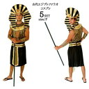 コスプレ衣装 大人用 古代エジプトファラオ|コスチューム 大人 衣装 コスプレ セット コス ハロウィン なりきり ステージ衣装 余興 男性 メンズ 仮装 co...