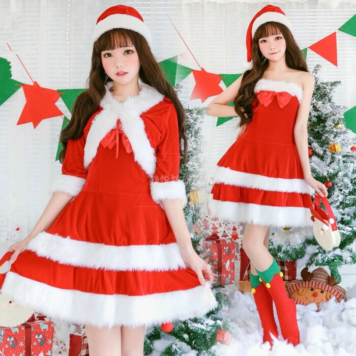 サンタ コスプレ マント　クリスマス豪華衣装 セット サンタクロース セクシー | セクシーサンタ ロンパース サンタコス コス コスチューム サンタコスチューム レディース 可愛い 忘年会 仮装 かわいい 大人 大人用 女性 クリスマス 衣装 クリスマス　コスプレ衣装MTE2310