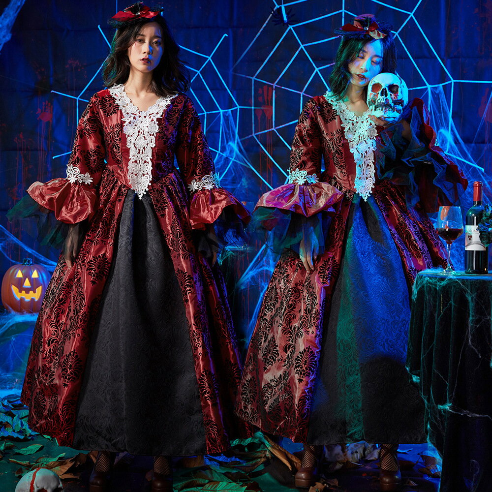 ハロウィン衣装 魔女 コスチューム 仮装 悪魔 吸血鬼 ヴァンパイア 鬼悪魔 女王様 コスプレ 女王 コスプレ衣装 可愛いコスプレ レディース 文化祭 小悪魔 ハロウイン ハロウィーン 大人 ハロウィン衣装 ワンピース 衣装 お化け 余興 女性ドンキ コスプレ