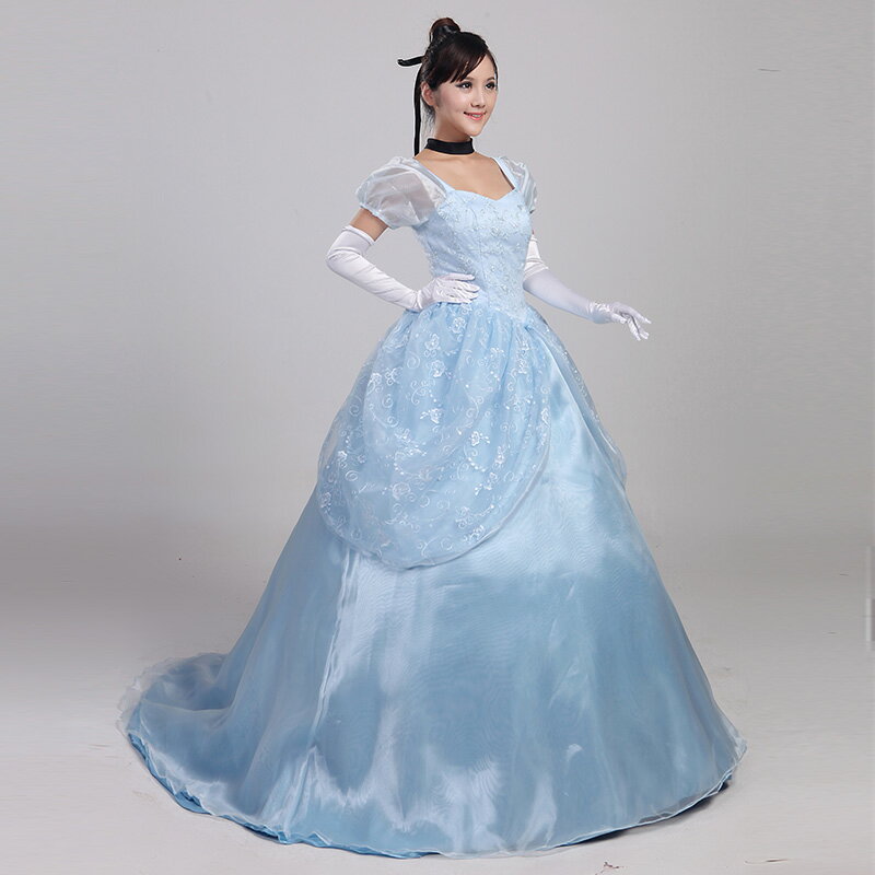 大人用ドレス プリンセス 大人用 コス シンデレラ ドレス ハロウィン コスプレ プリンセスドレス 衣装 童話 コスチューム 女性用 プリンセス ワンピース コスプレ衣装 レディース 大人 童話 キャラクター コス 仮装 ロングドレス ハロウィーン ハロウイン ハロウィン