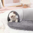 キャットトンネル 猫用トンネルベッド 猫 トンネル ベッド 冬 ペットハウス 猫ベッド 取り外し可能な 暖かい 滑り止め 猫遊び キャットトイ 猫用インタラクティブプレイセンター ストレス発散 運動不足対策 猫ハウス 猫のおもちゃ ペット用品 (M)
