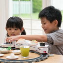 回転寿司トレイン おもちゃ 家庭用 寿司トラックおもちゃ 孫 キッズ 自宅用 お皿6枚 列車4両 子供 おもちゃ 玩具 寿司パーティー 回転すし