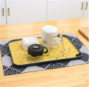 トレー 水切り カフェ キッチントレー カフェトレー 果物 トレイ グラス 食事 お皿 物入れ 収納 水切りトレー おしゃれ 北欧 シンプル
