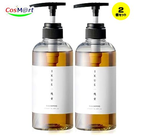 Rakuten - 【2本セット】 IKUE 幾重 シャンプー 500ml サロンクオリティ 日本製 濃密泡 ふけ かゆみ 敏感肌 (4580708290560-2)