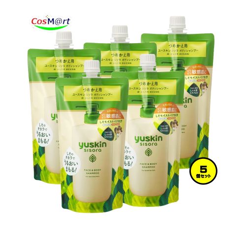【5個セット】 【医薬部外品】 ユースキン シソラ ボディシャンプー つめかえパウチ 400mL (4987353270822-5)
