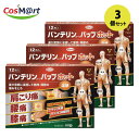 【3個セット】 【第2類医薬品】 興和新薬 バンテリンコーワパップホット 12枚 ※セルフメディケーション税制対象 (4987067208807-3)