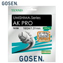 ゴーセン GOSEN テニスガット ナイロン ストリング AKプロ 16GA 1.31mm 12.2m AK PRO テニス ラケット スタンダード 人気モデル...