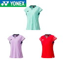 ヨネックス YONEX テニスウェア レディース ウィメンズゲームシャツ 20860 2025FW