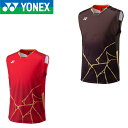 ヨネックス YONEX テニスウェア メンズ メンズゲームシャツ(ノースリーブ) 10731 2025FW